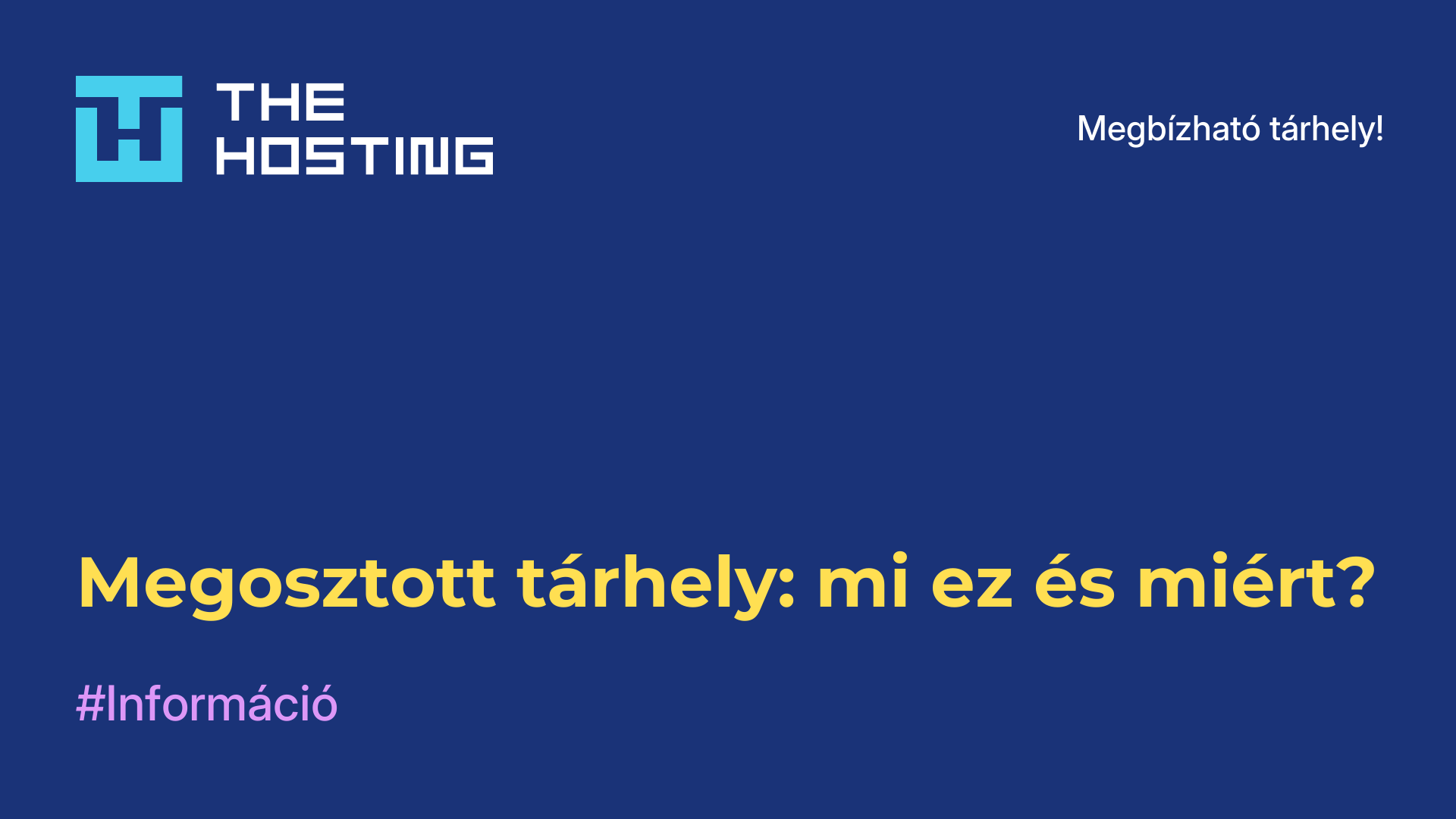 Megosztott tárhely: mi ez és miért?