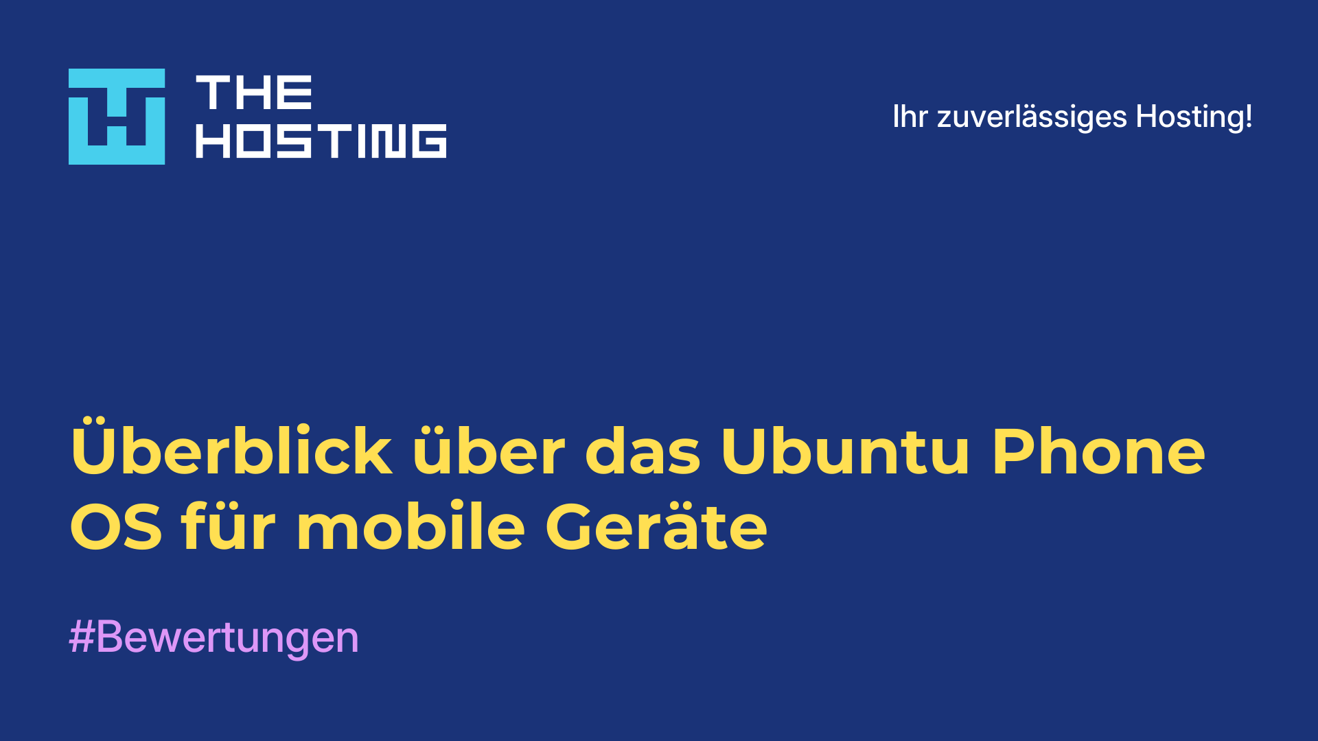 Überblick über das Ubuntu Phone OS für mobile Geräte