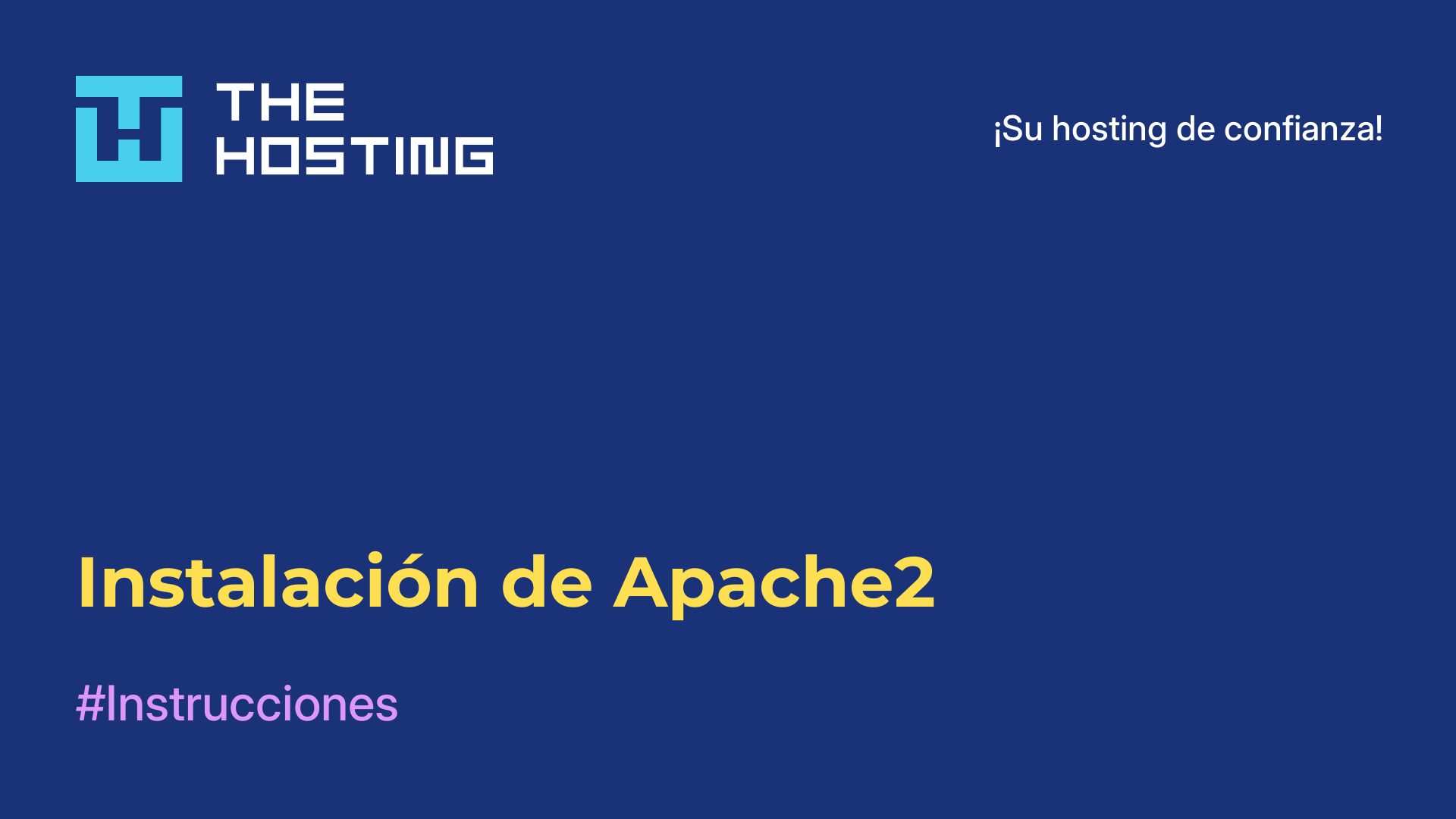 Instalación de Apache2