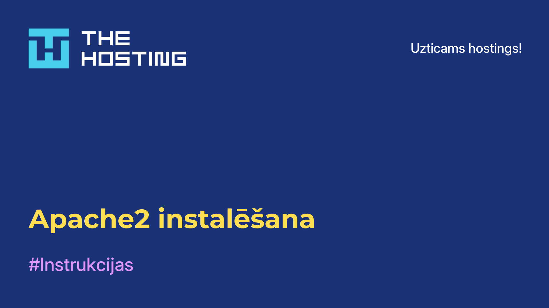 Apache2 instalēšana