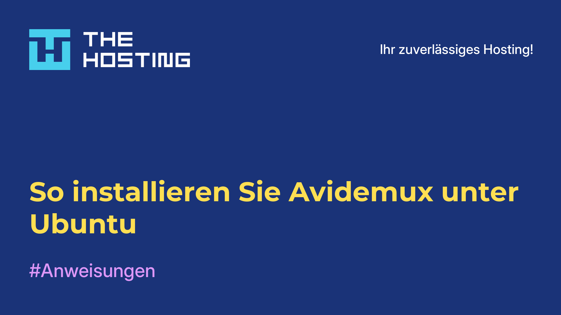 So installieren Sie Avidemux unter Ubuntu