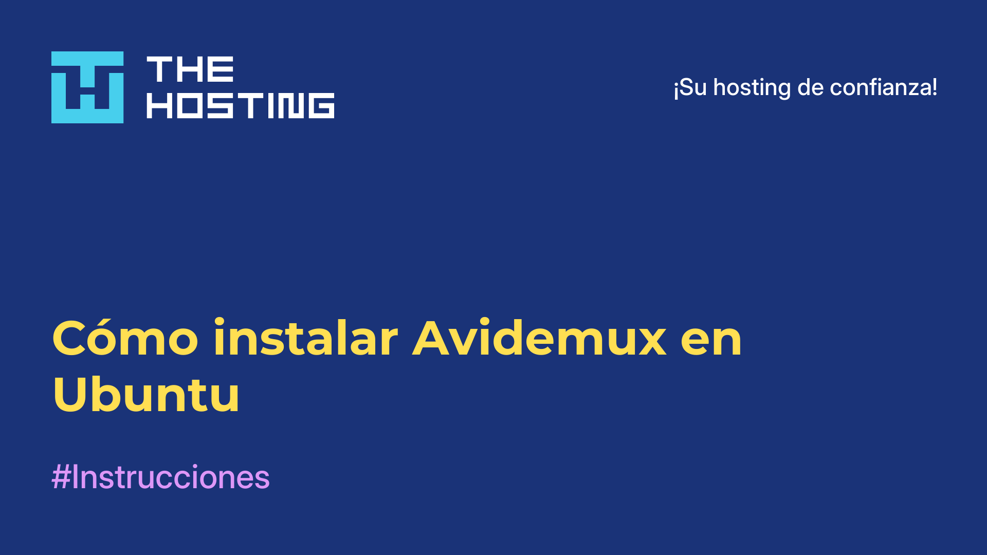 Cómo instalar Avidemux en Ubuntu