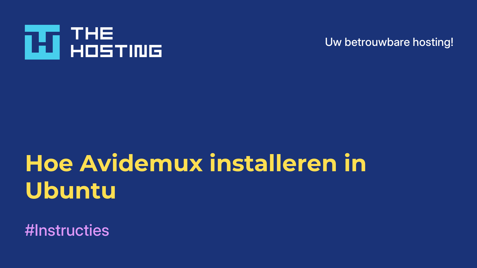 Hoe Avidemux installeren in Ubuntu