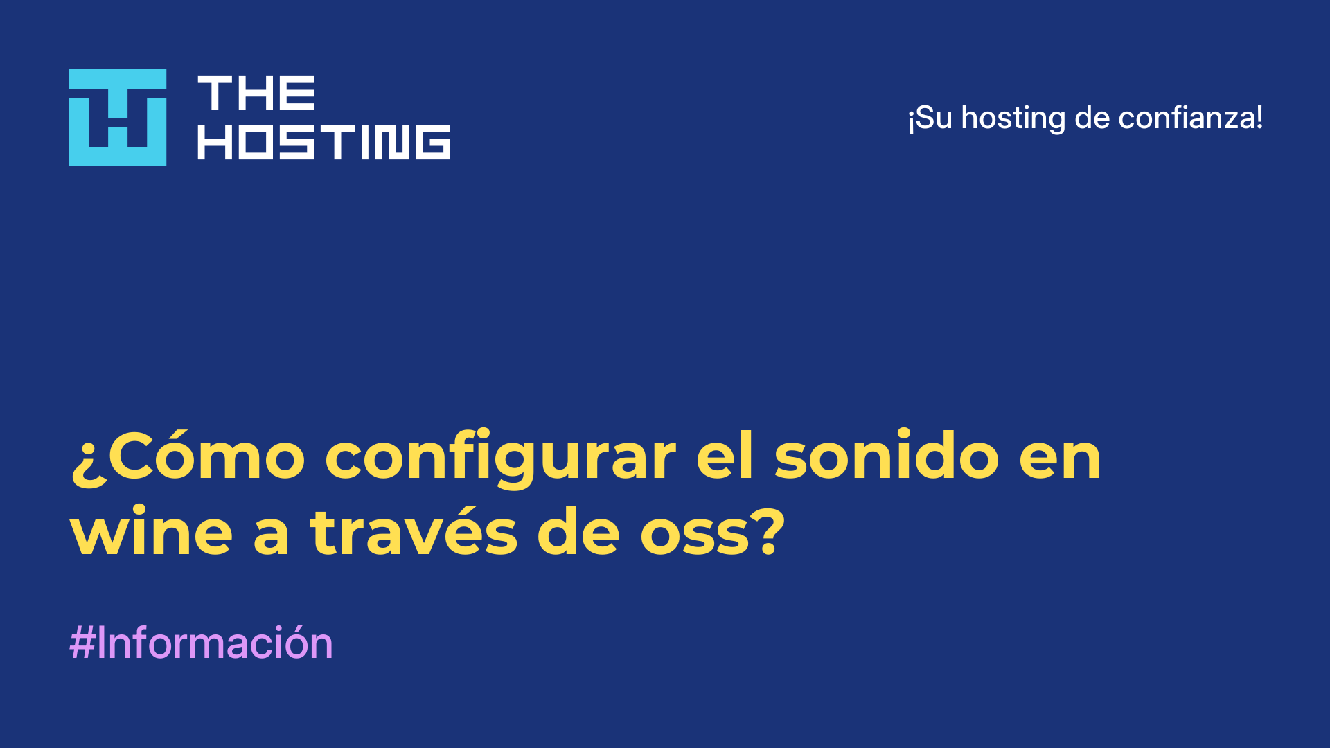 ¿Cómo configurar el sonido en wine a través de oss?