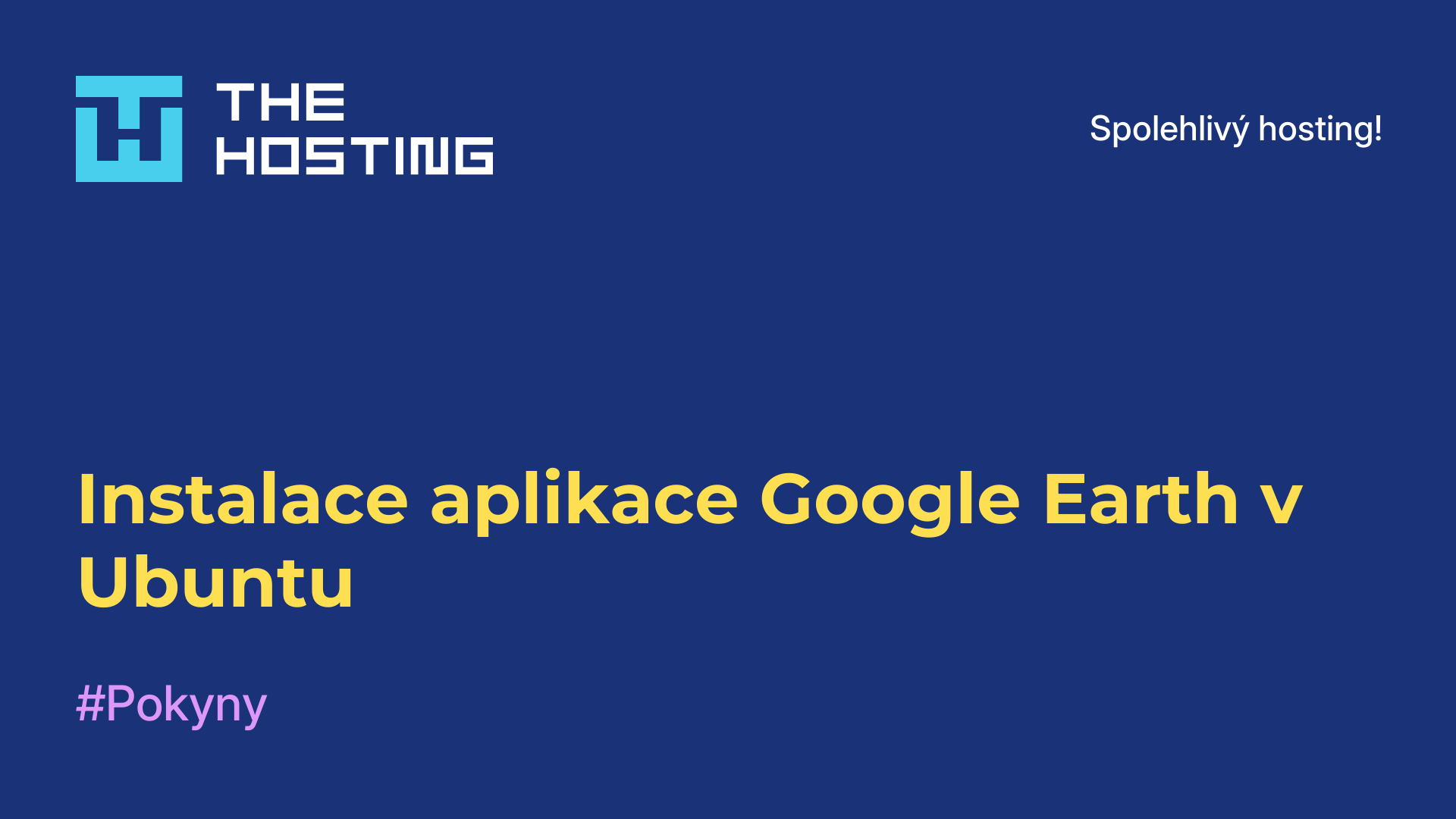 Instalace aplikace Google Earth v Ubuntu