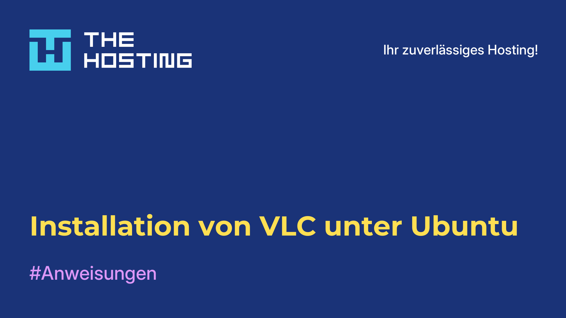 Installation von VLC unter Ubuntu