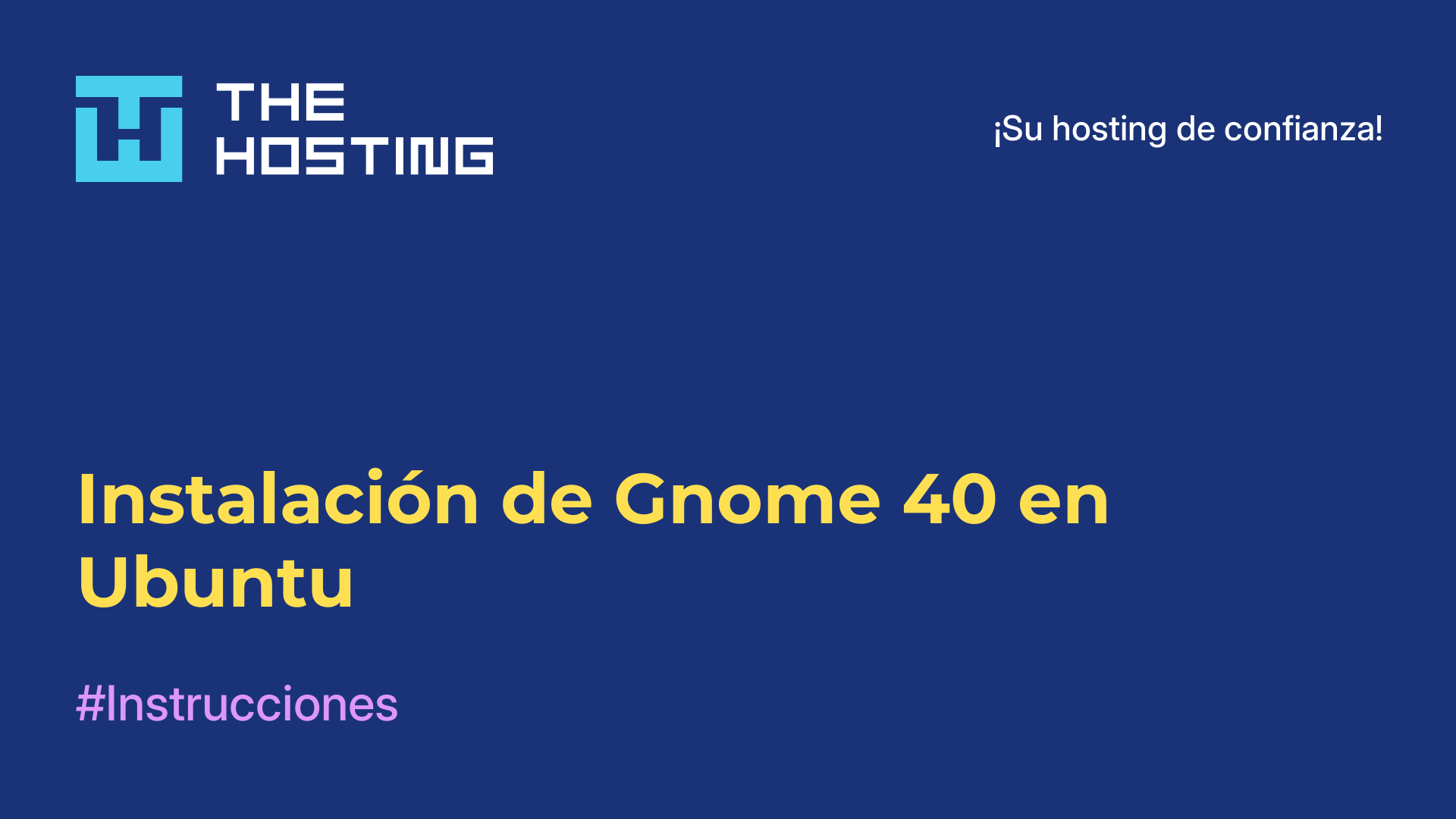 Instalación de Gnome 40 en Ubuntu