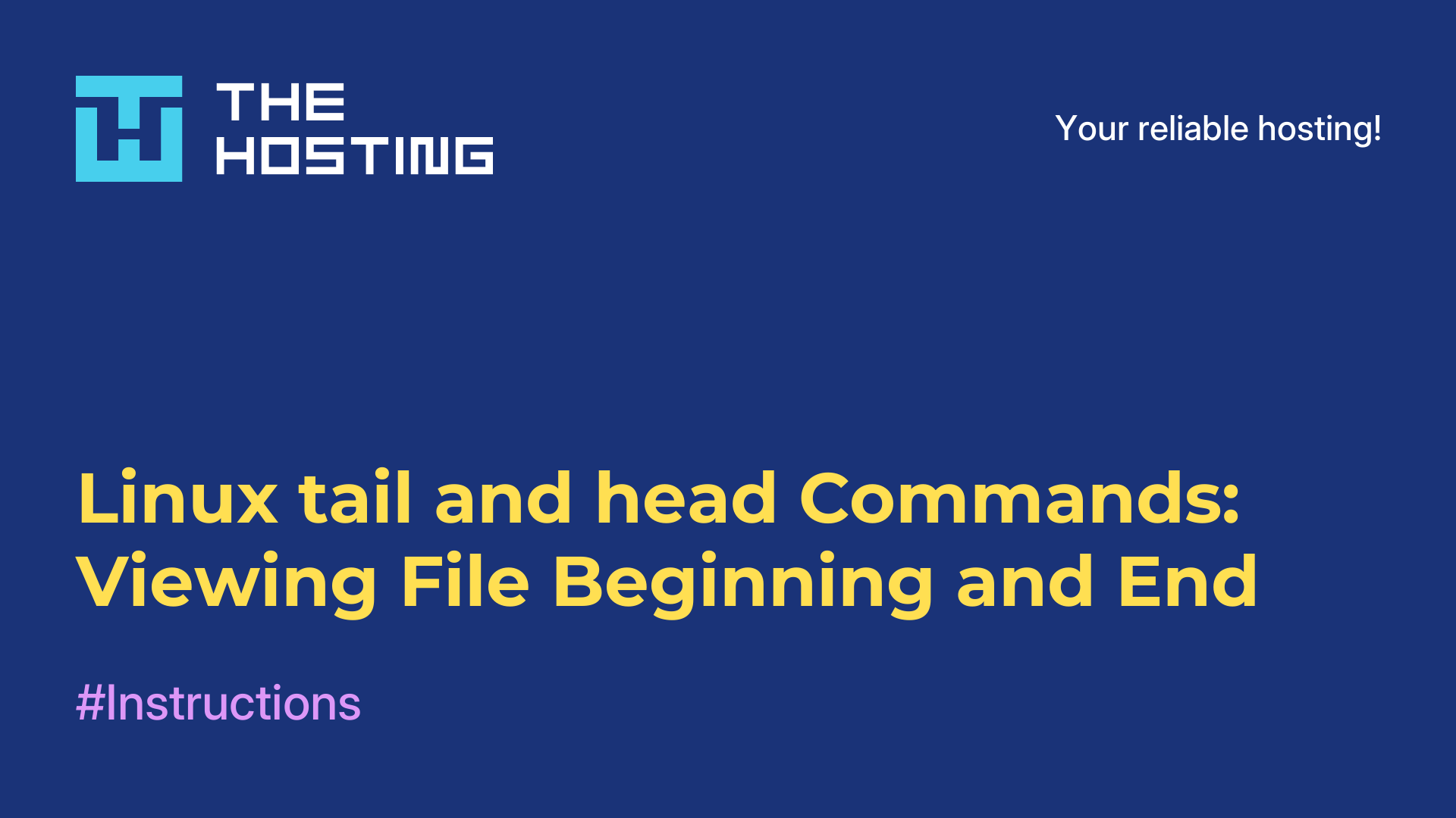 Linux tail and head Commands: Viewing File Beginning and End